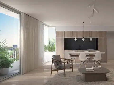 Departamento 3 ambientes con 2 baños