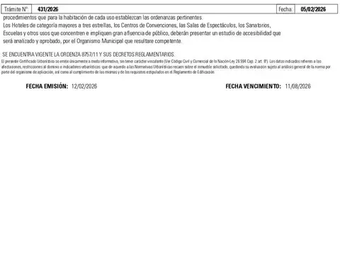Terreno en Venta 9  mts Frente