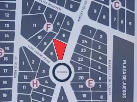 Terreno en Venta de 850,0 m2