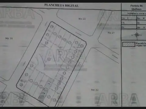 Terreno en Venta en Bernal, USD 680.000