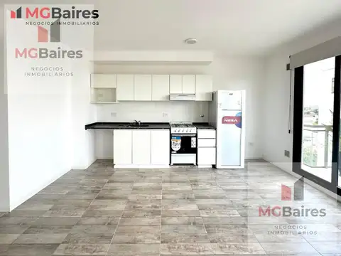 Departamento Monoambiente con 1 baño