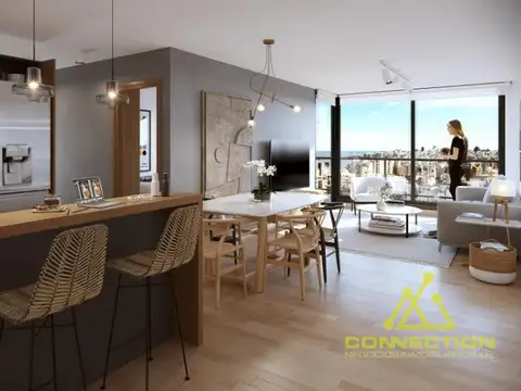 Departamento en Venta en Pocitos , USD 194.000