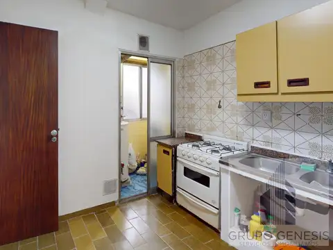 Departamento 3 ambientes con 1 baño