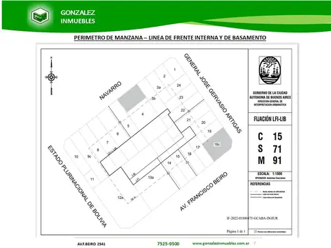 Terreno en Venta 43  mts Fondo