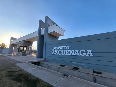 Lote en barrio privado "Distrito Azcuenaga"