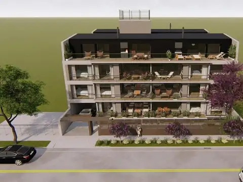 Departamento en venta3 ambientes con cochera .