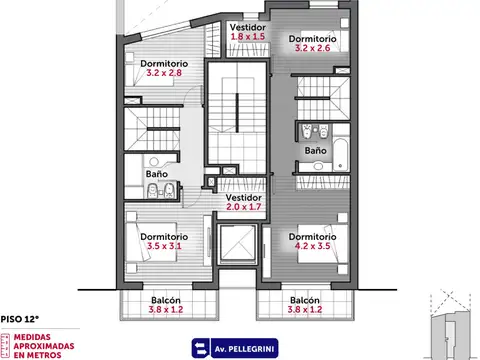 Departamento en Venta de 1 dormitorio