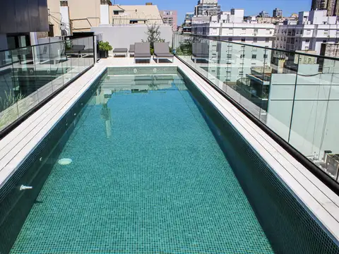 Venta 1 ambiente a estrenar, Piscina, Solarium, Parrilla, Gym, SUM, Laundry, Las Cañitas