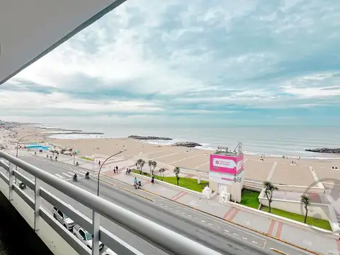 VENTA | DEPTO 3 AMB C DEPENDENCIA  Y COCHERA | VISTA PLENA AL MAR | LA PERLA