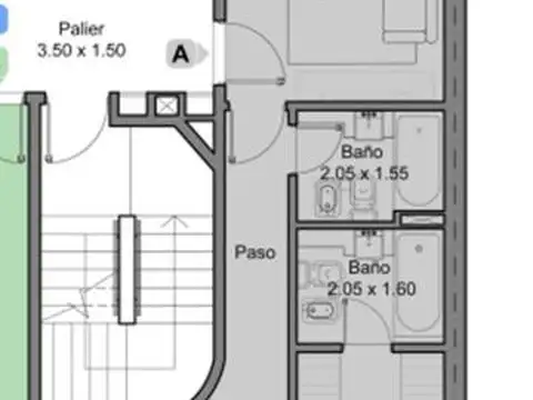 Departamento en Venta de 2 dormitorios