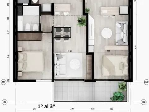 Departamento en Venta en Republica De La Sexta, USD 33.501