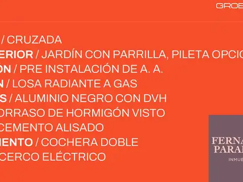 Casa en Venta con 2 cocheras