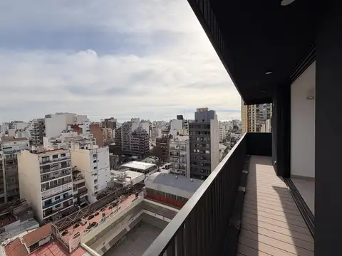 3 ambientes con amenities y balcon al contrafrente en Caballito