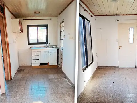 Casa 3 ambientes con 1 baño