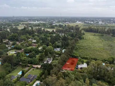 Terreno a la venta en hosteria sur calle el benteveo