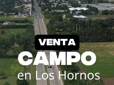 VENTA DE CAMPO/ FRACCION de 13,77 Has,  LOS HORNOS