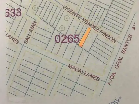 Terreno en Venta 40  mts Fondo
