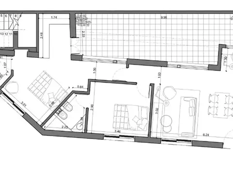 Depto Tipo Casa en Venta de 4 ambientes