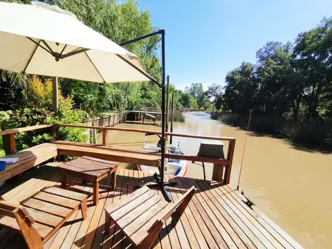 Venta Cabana Delta Tigre Arroyo Espera Muelle Piscina Lote 2000 m² Equipada OPORTUNIDAD INVERSION