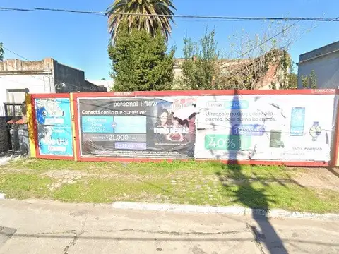 LOTE DE 11,69MTS DE FRENTE X 39.65MTS DE FONDO. SUPERFICIE TOTAL DE 464M2.