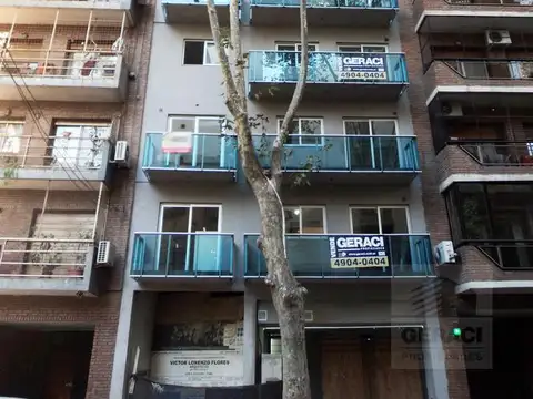 Departamento de 1 ambiente con balcón - Palermo
