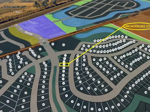 Terreno en Cinco Lagos