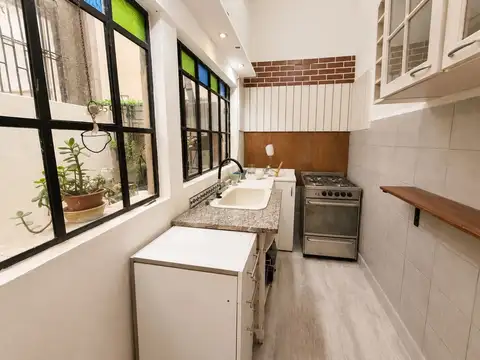 Depto Tipo Casa 2 ambientes con 1 baño