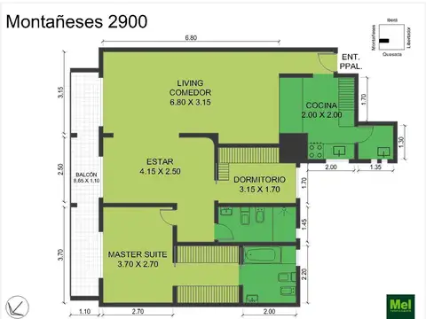 Montañeses 2900