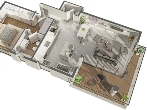 Departamento en Venta en Zona Guemes, USD 184.800
