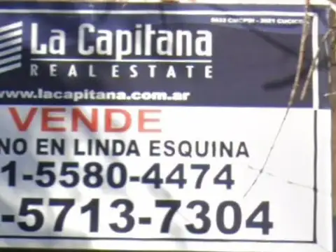Terreno en Venta en Belgrano R, USD 399.000