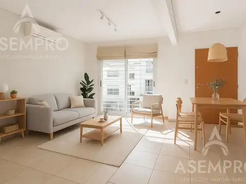 Departamento dos ambientes con balcon en venta en Villa Ortuzar