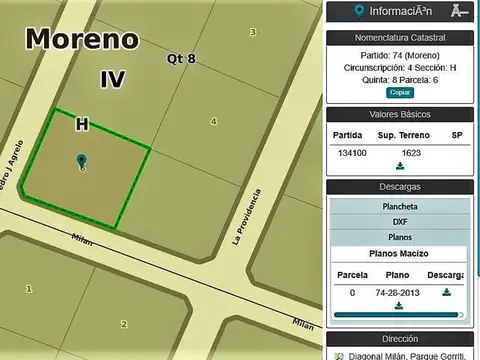 Terreno en Venta en Francisco Alvarez, USD 140.000