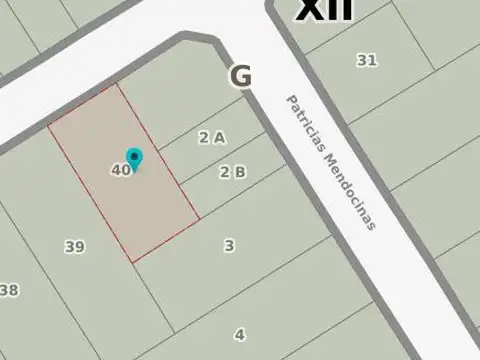 Terreno en Venta de 1388,0 m2