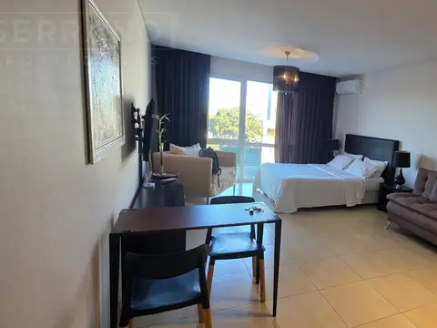 VLH.Alquiler departamento monoambiente con cochera  en Condominios de Bahia Grande, Nordelta