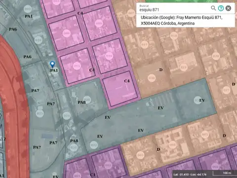 Terreno en Venta en Cordoba, USD 390.000