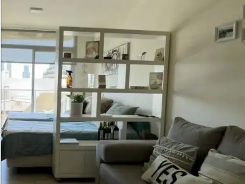 Departamento Monoambiente en venta en Palermo. Balcón y Amenities