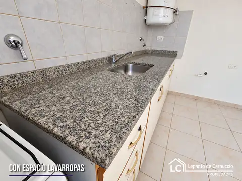 Departamento 2 ambientes con 1 baño