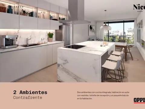 Departamento en Venta de 1 dormitorio