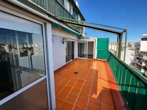 Departamento 2 ambientes - en Palermo con GRAN BALCON TERRAZA y Parrilla