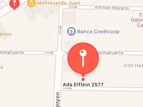 Departamento en Venta de 2 ambientes