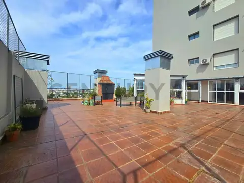 Venta Depto 3 ambientes c/escritorio, gran terraza, quincho, parrilla y cochera fija en Caballito
