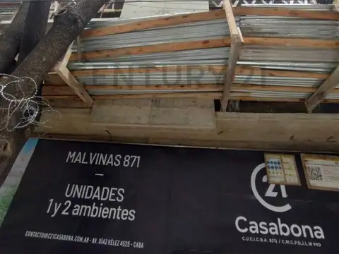 Departamento Monoambiente con 1 baño