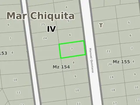 Terreno en Venta de 405,0 m2