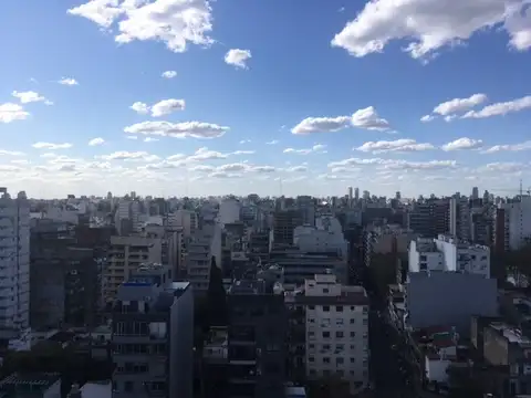 DEPARTAMENTO TRES AMBIENTES CON VISTA ABIERTA AL NORTE