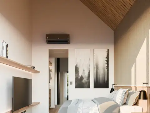 Casa 2 ambientes con 1 baño