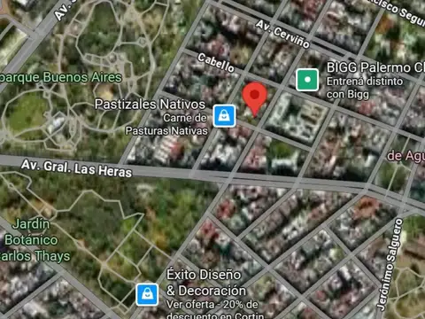 Departamento en Alquiler en Botanico, $ 1.200.000