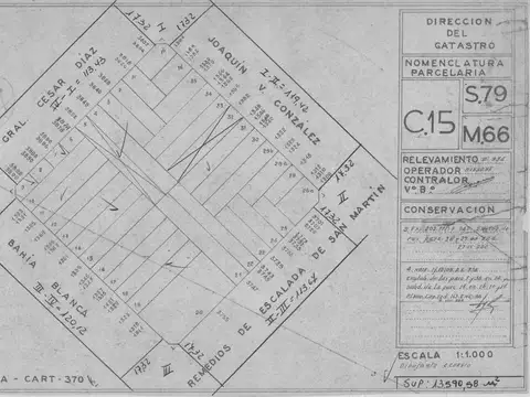 Floresta Lote Bahia Blanca y Cesar Diaz