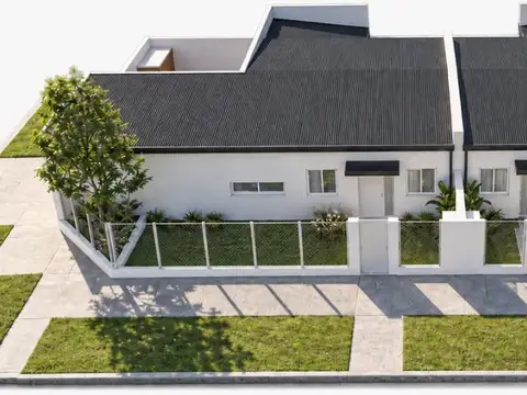 Casa 4 ambientes con 2 baños