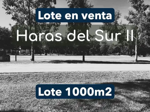 Lote en venta Haras del Sur 2
