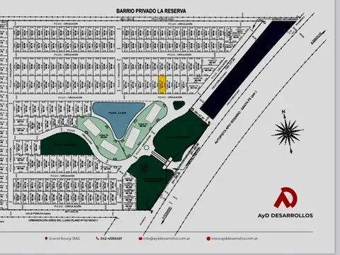 LOTE  1000M2 EN LA RESERVA